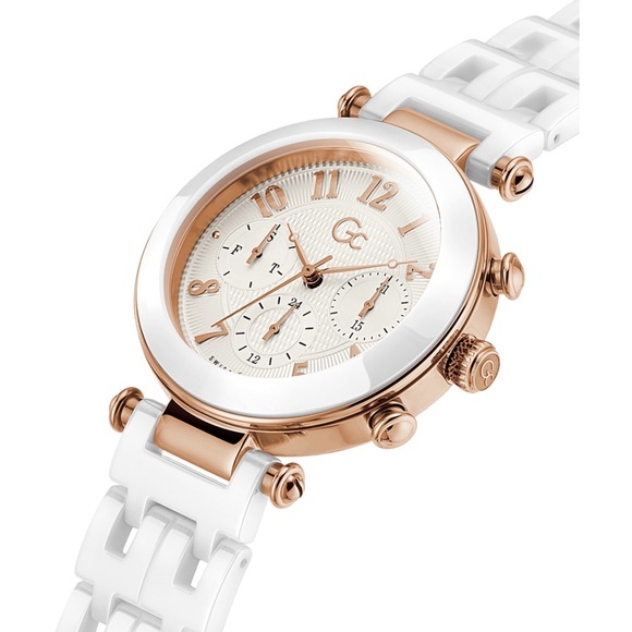 New GC PRIMECHIC ROSE GOLD CERAMIC Women's Watch - Picture 4 of 10